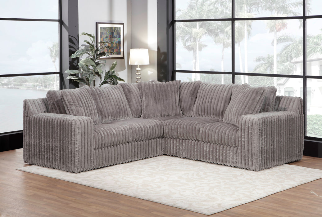 Otter Corduroy Sectional