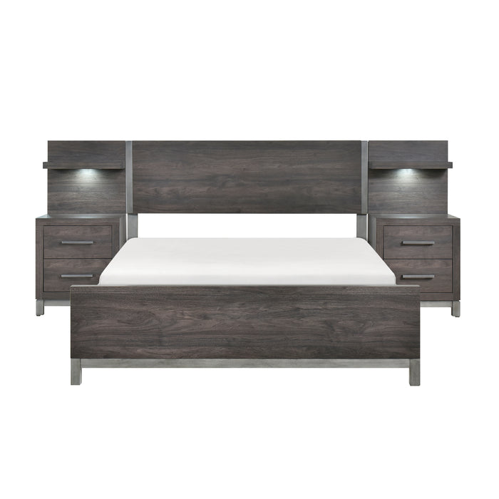 Zephyr Dark Grey Bedroom Collection