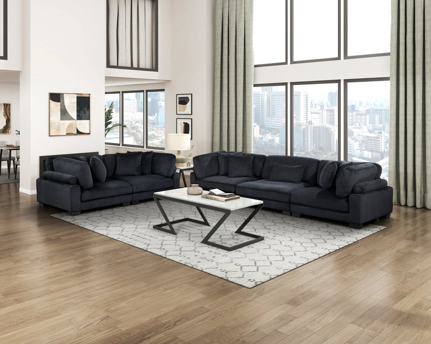 Traverse Black Living Room Collection