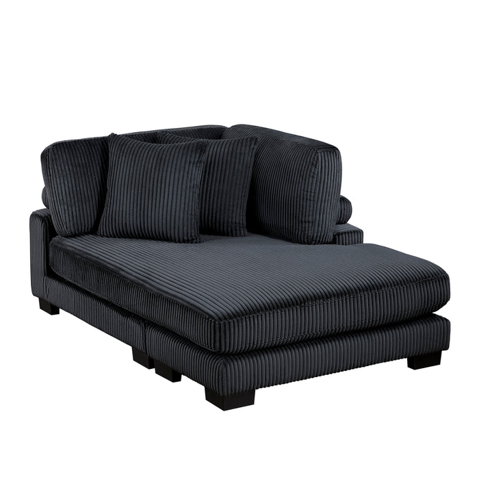 Traverse Black Modular Sectional Collection