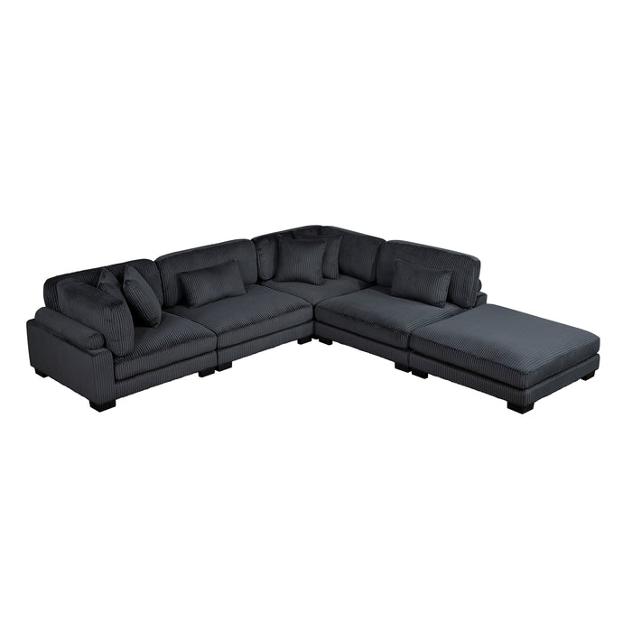 Traverse Black Modular Sectional Collection