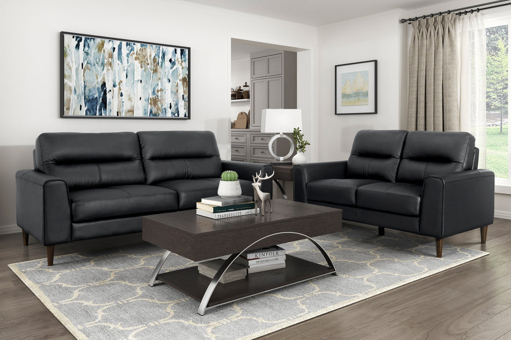 Lewes Leather Living Room Collection