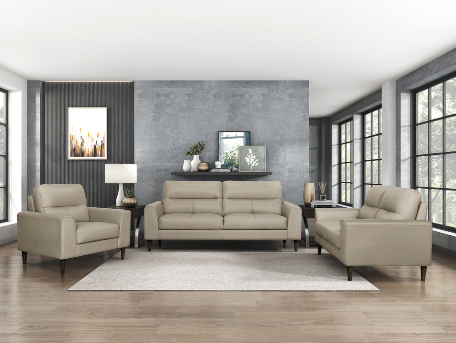 Lewes Leather Living Room Collection