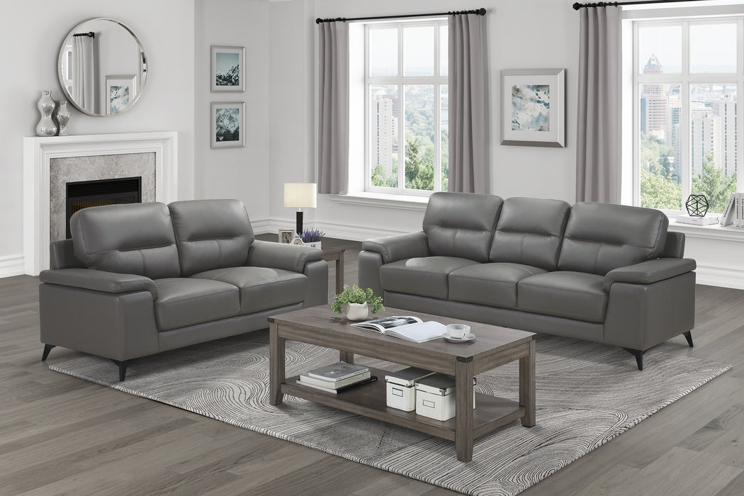 Mischa Leather Living Room Collection