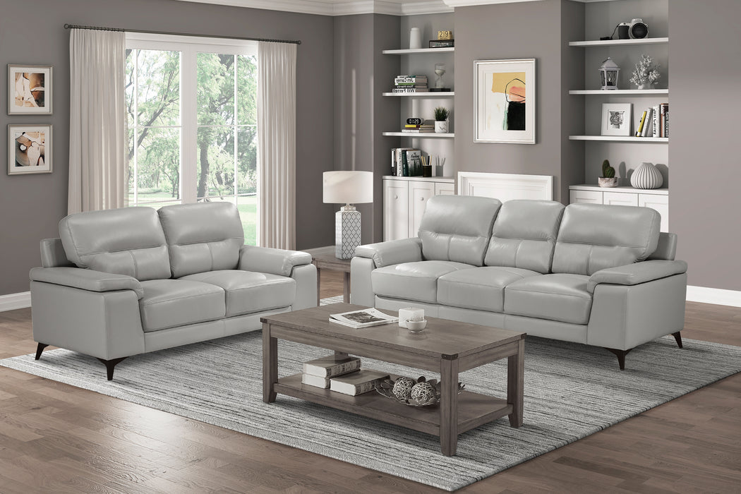 Mischa Leather Living Room Collection