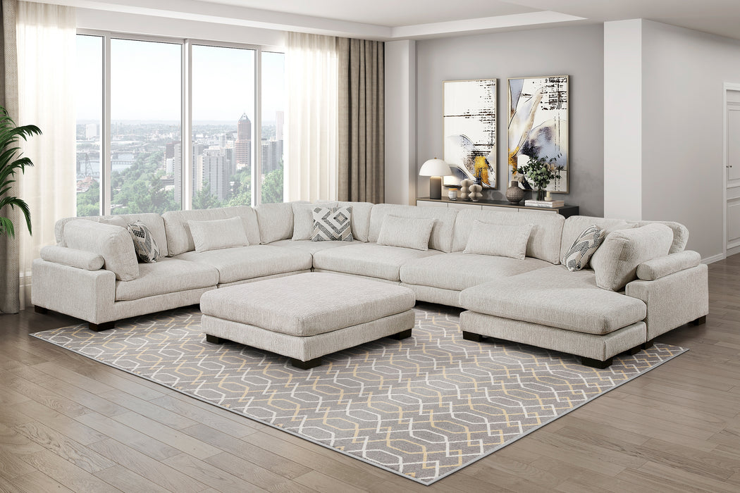 Tinley Beige Modular Sectional Collection