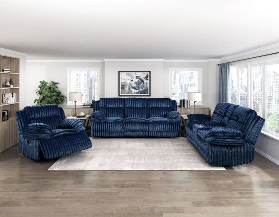 Goodland Blue Reclining Living Room Collection