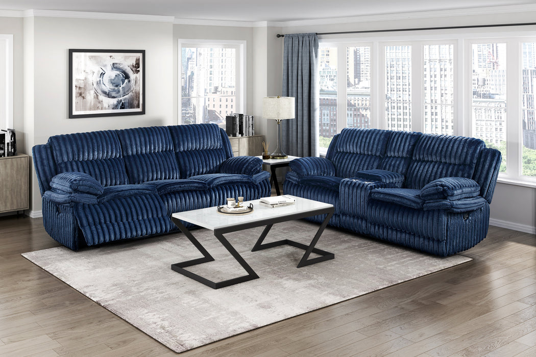 Goodland Blue Reclining Living Room Collection