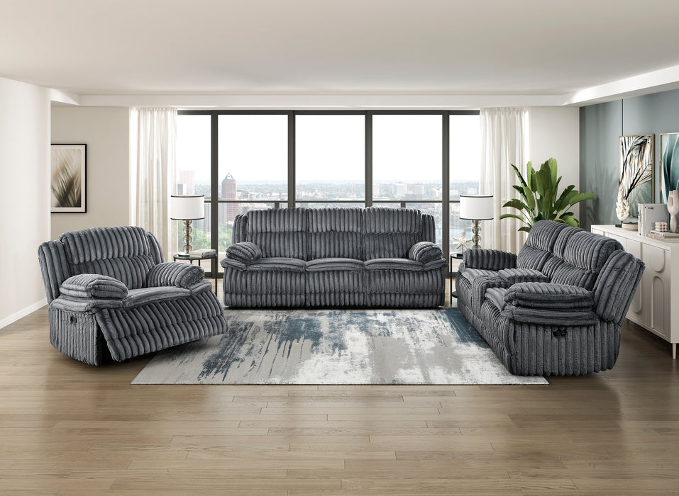 Goodland Dark Grey Reclining Living Room Collection