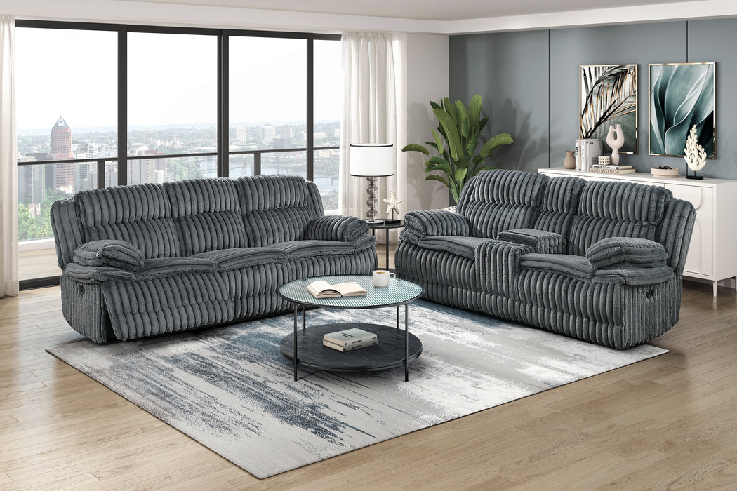 Goodland Dark Grey Reclining Living Room Collection