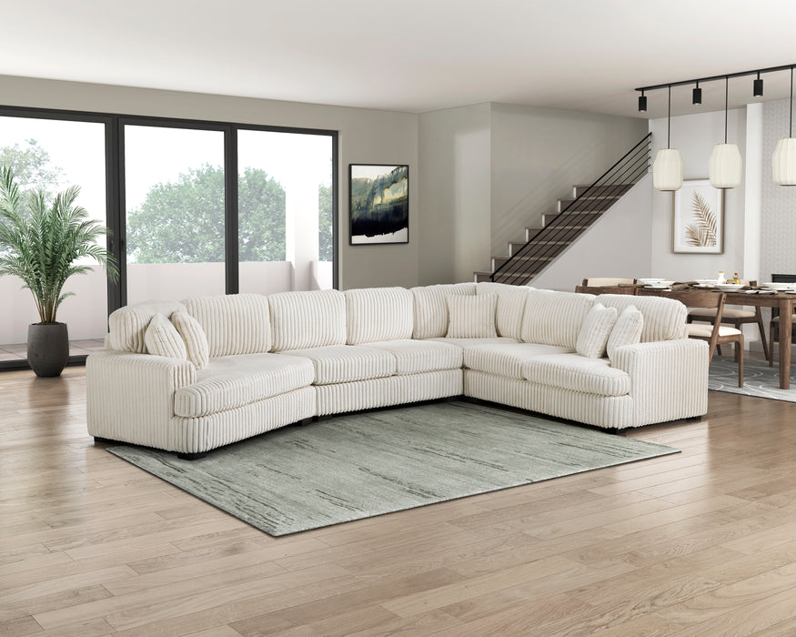 9623 Beige Sectional Collection