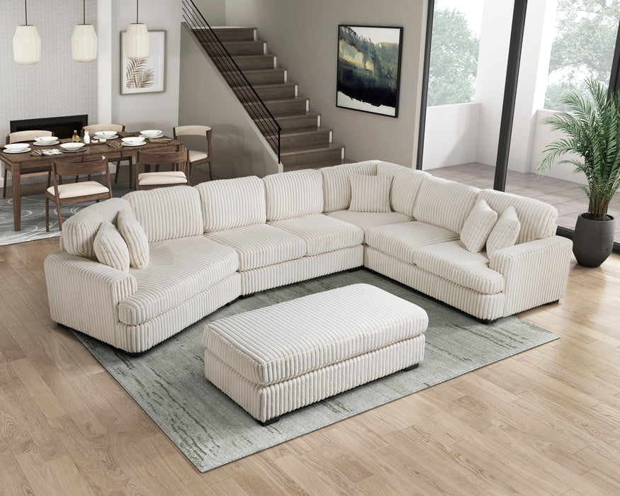 9623 Beige Sectional Collection