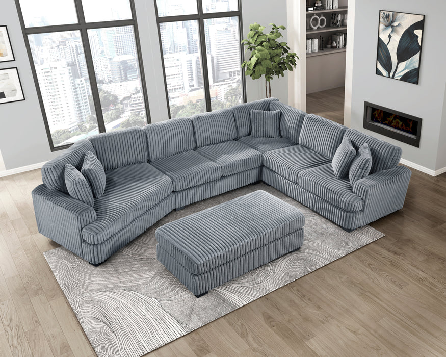 9623 Grey Sectional Collection