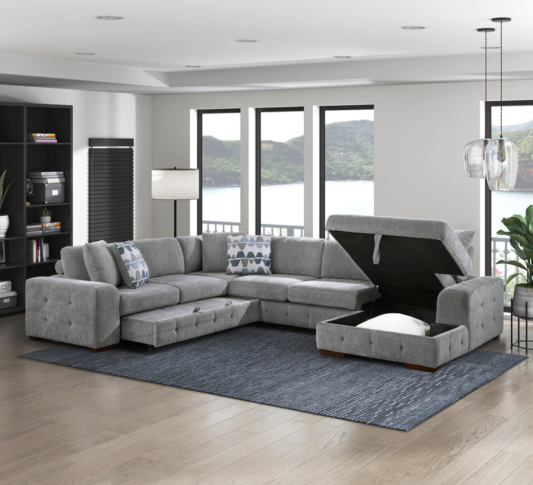 Raife Grey Sectional Collection