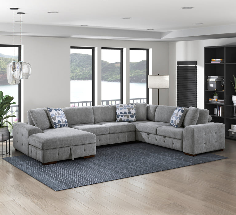 Raife Grey Sectional Collection