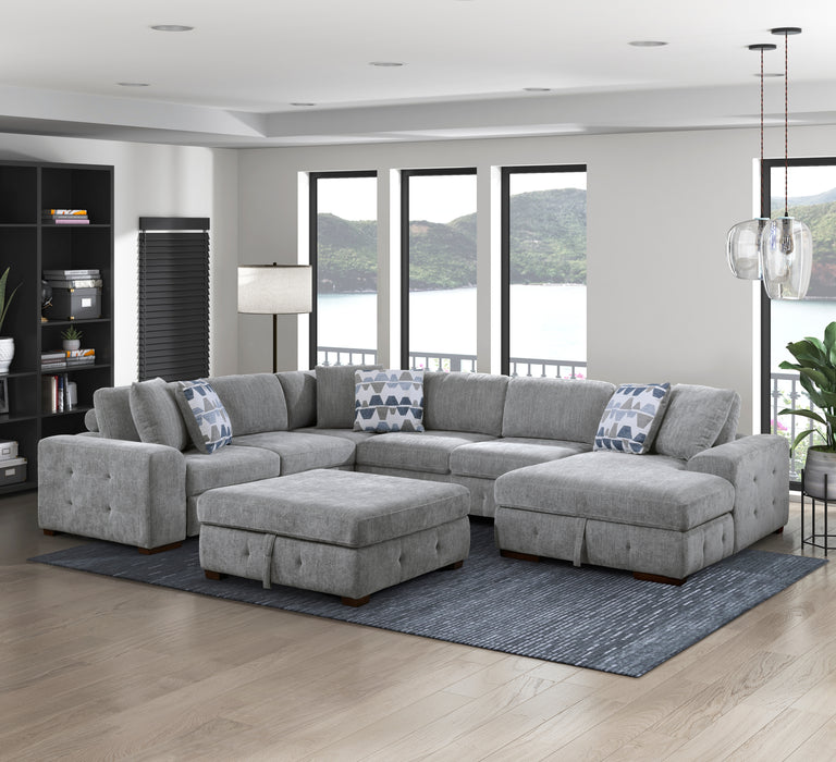 Raife Grey Sectional Collection