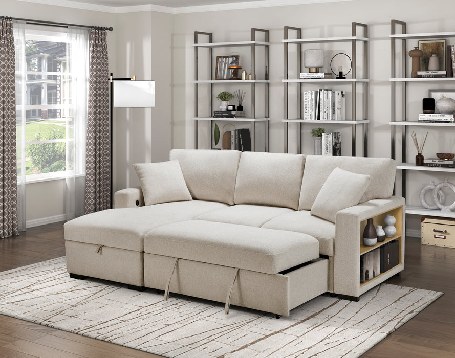 Pompano Beige Sectional Collection