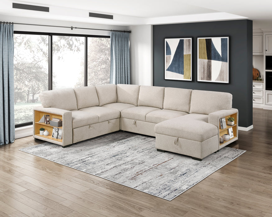 Pompano Beige Sectional Collection