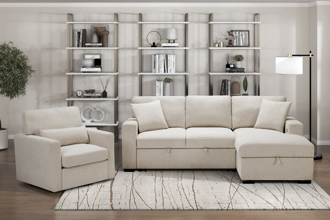 Pompano Beige Sectional Collection