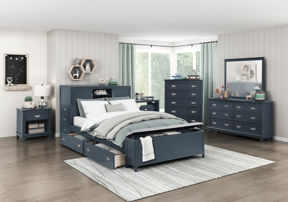 B2024 Blue Bedroom Collection