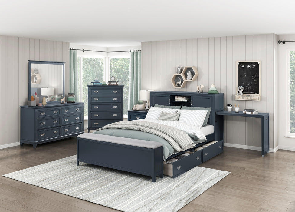 B2024 Blue Bedroom Collection