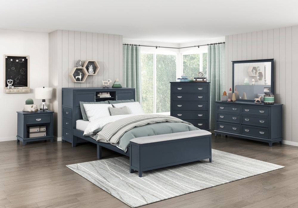 B2024 Blue Bedroom Collection