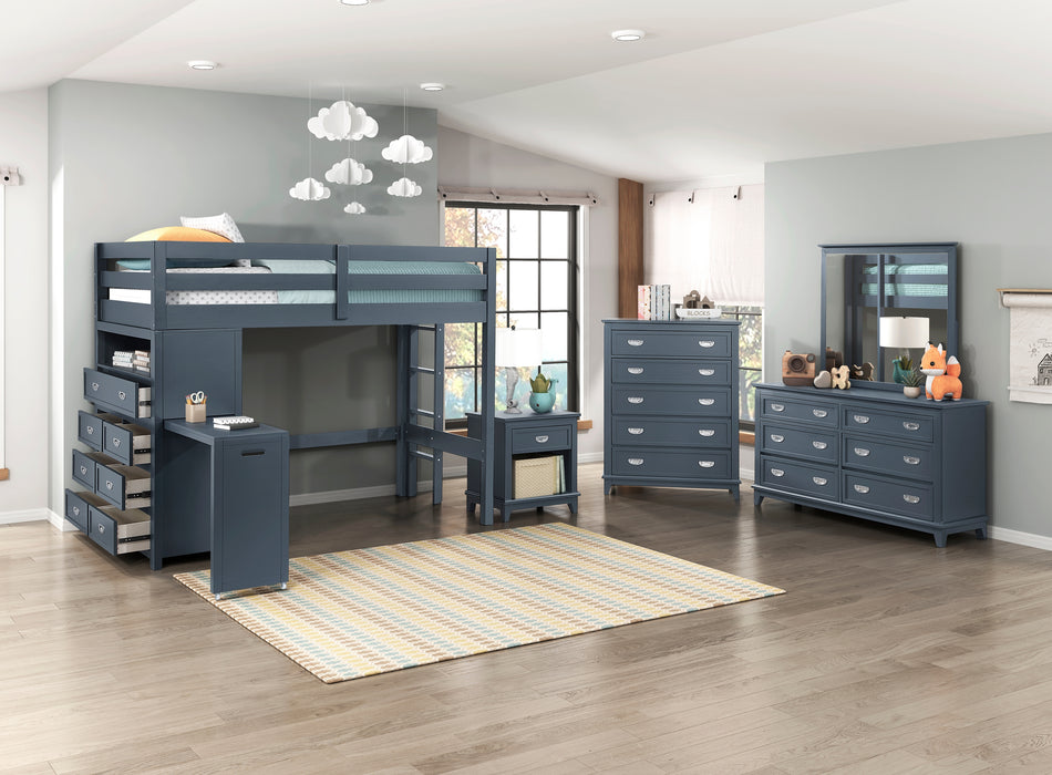 B2024 Blue Bedroom Collection