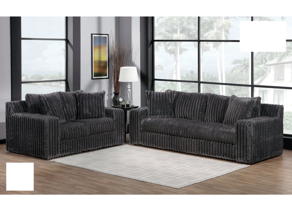 Grizzly Corduroy Living Room Collection