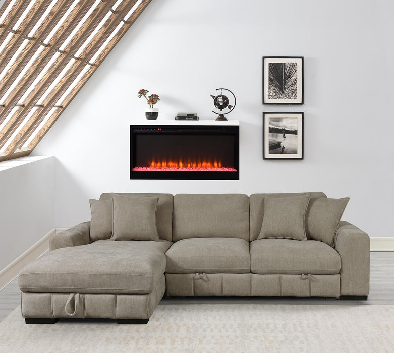 Houston Sand Sleeper Sectional