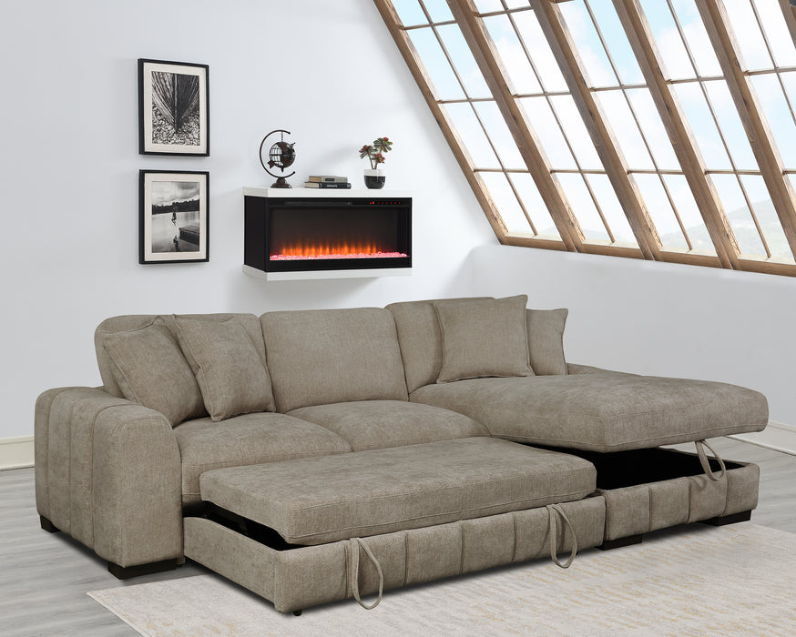 Houston Sand Sleeper Sectional