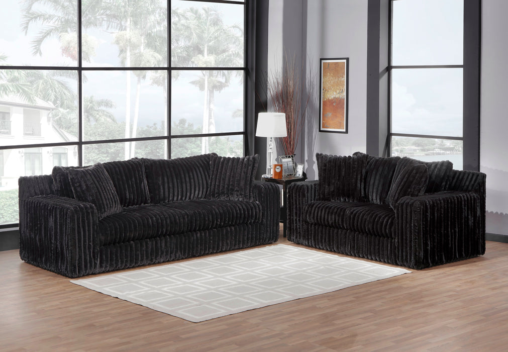 Grizzly Corduroy Living Room Collection