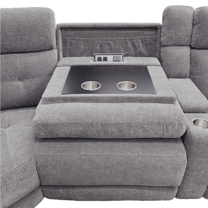 Richland Power Reclining Sectional Collection