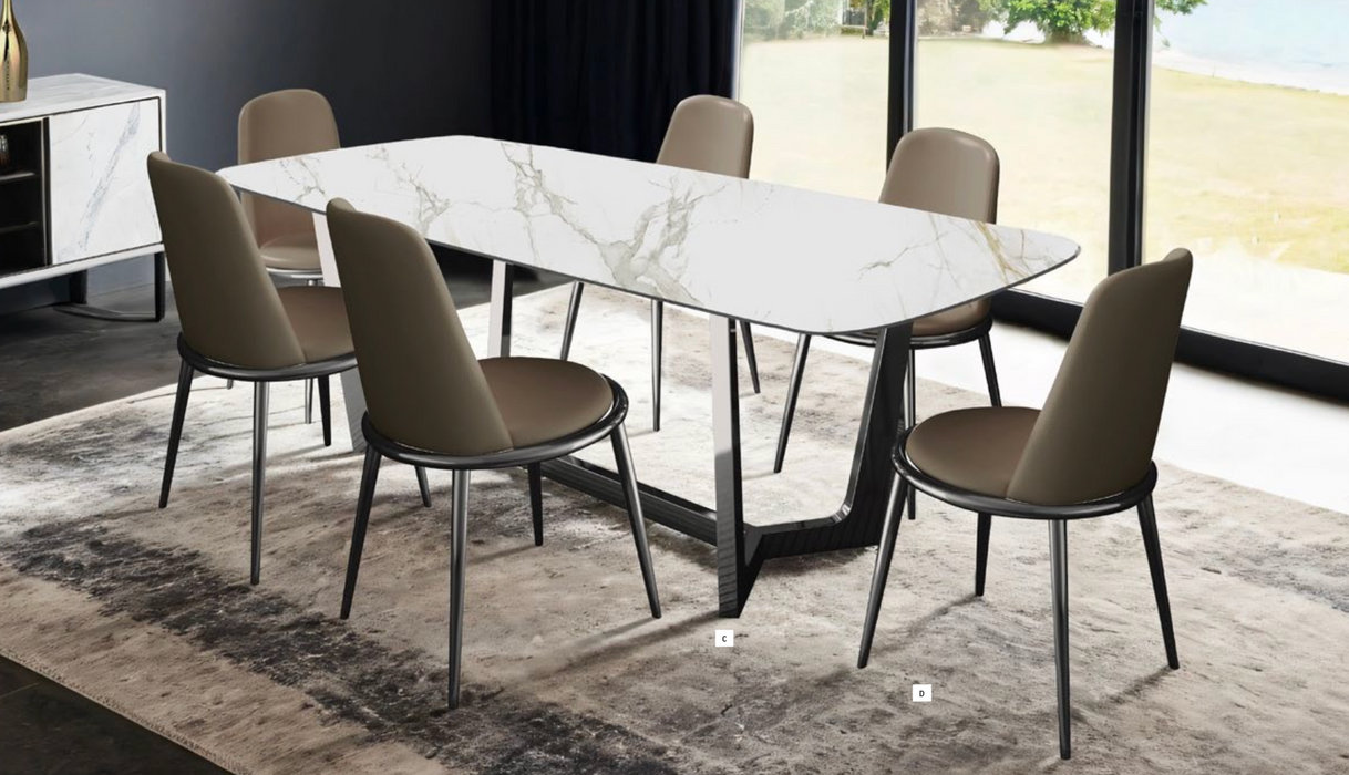 Norelli Silver Dining Room Collection