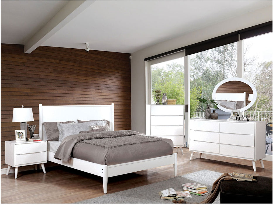 Lennart White Bedroom Collection