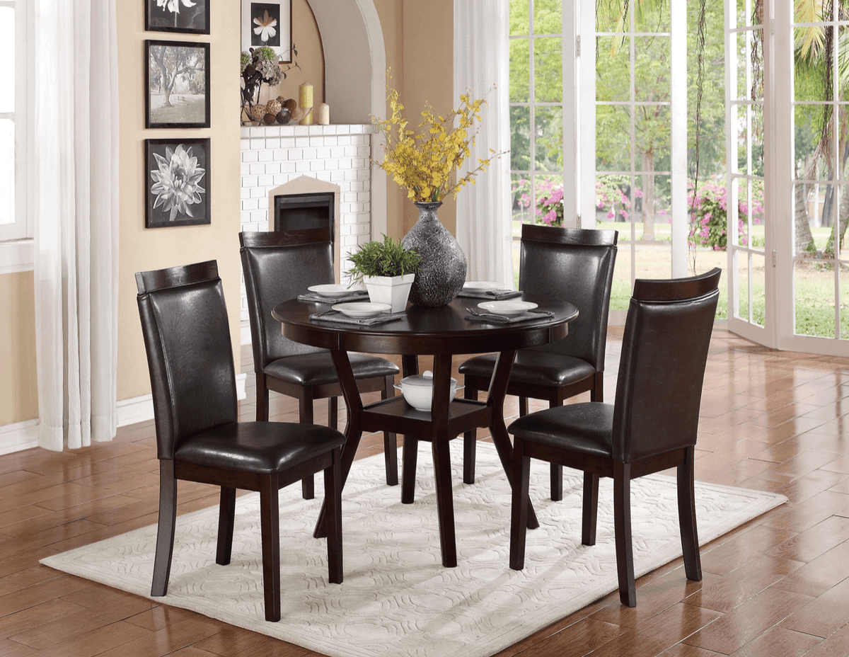 Shankmen 5 Pc. Round Dining Set — Expo Furniture Gallery